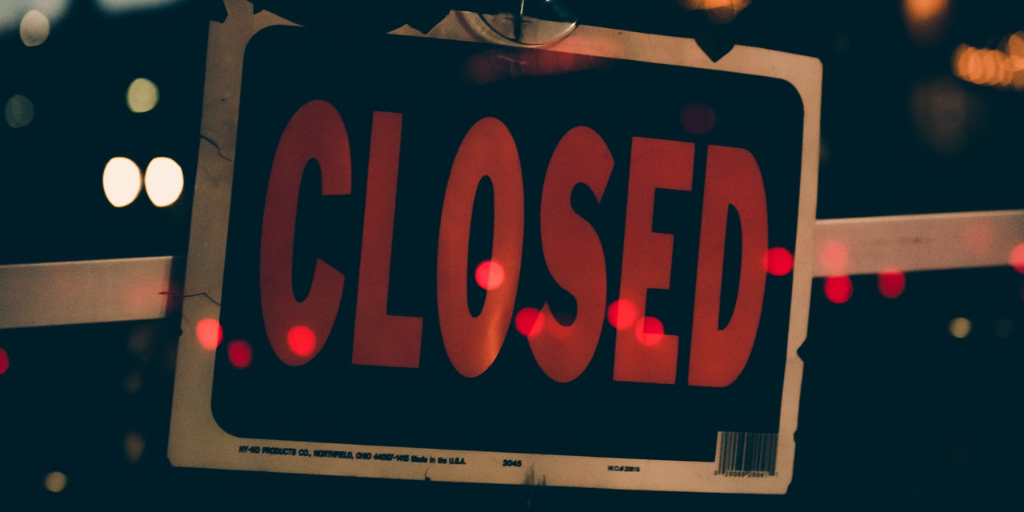 Many restaurants have closed for good
