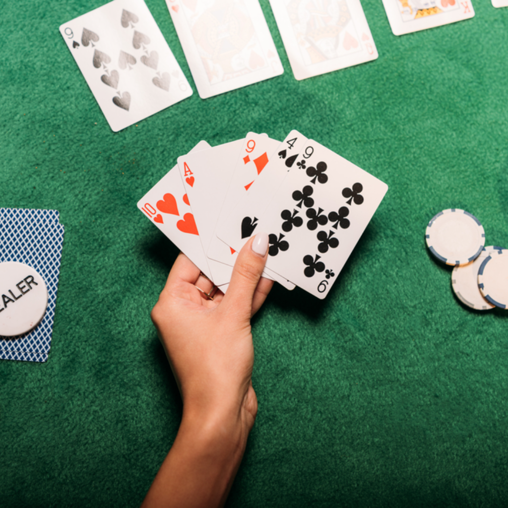 'Overplay your hand' comes from the world of card playing.
