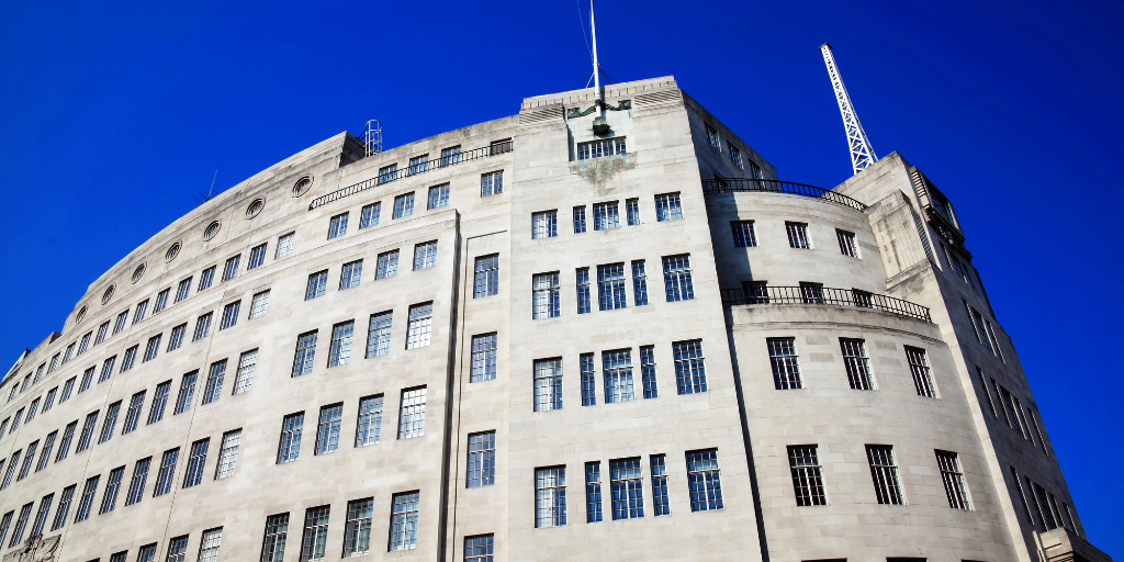 BBC Broadcasting House built in an art deco style in1932