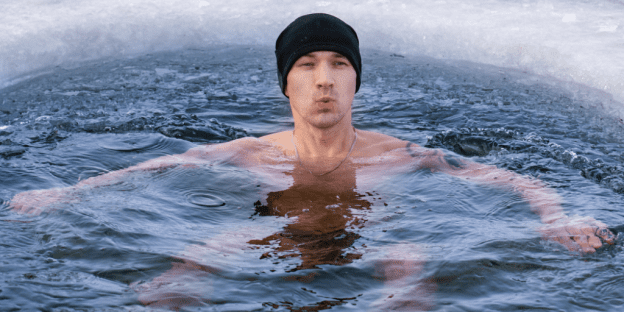 A cold plunge can be outdoors