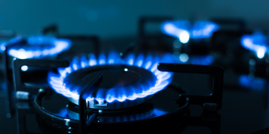 Many homes rely on natural gas for heating fuel and for cooking. Here