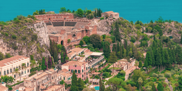 Taormina, a town in Sicily, where Season 2 was filmed