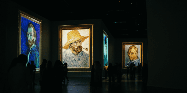 Immersive Van Gogh exhibit