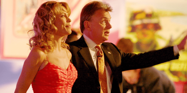 Pat Sajak with Vanna White in 2006.