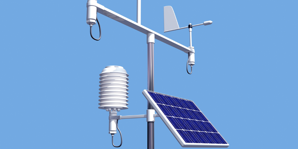 Image of a weather station