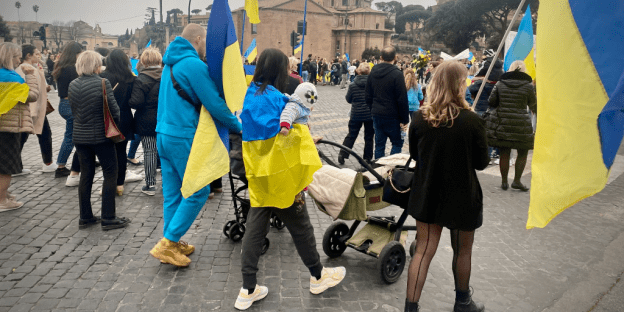 Ukrainian refugees in Poland